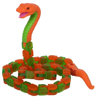 Фігурка Klixx Creaturez Fidget Пітон зелено-червоний (KX130P_A)