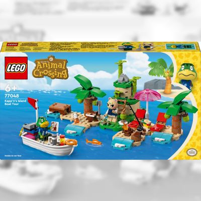 Конструктор LEGO Animal Crossing Острівна екскурсія Kapp'n на човні (77048)
