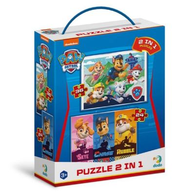 Пазл DoDo Paw Patrol Такі хороші цуценята 2 в 1 (200561)