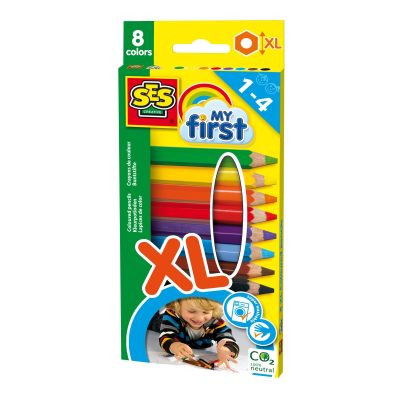 Олівці кольорові Ses Creative My first 8 кольорів (14416)