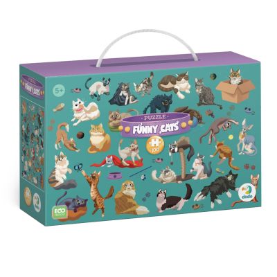 Пазл DoDo Кумедні коти 100 елементів (300626)