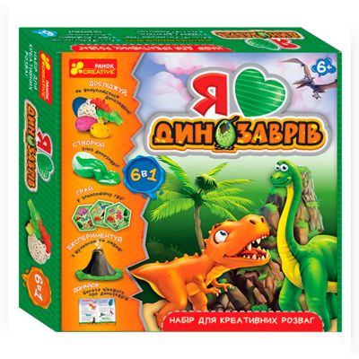 Набір експериментів Ranok Я люблю динозаврів (10155017У)