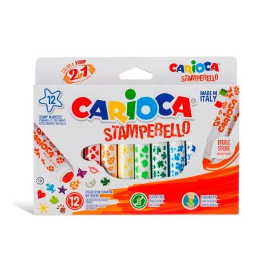Фломастери Carioca Stamperello (42240)