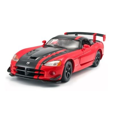 Автомодель Bburago Dodge Viper SRT10 ACR червоно-чорний металік 1:24 (18-22114 met red black)