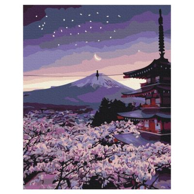 Картина за номерами Brushme Вечірня Японія (BS33813)