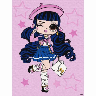 Картина за номерами Ідейка Lol Surprise Tweens Aya Cherry 30х40 см (KHO6283)