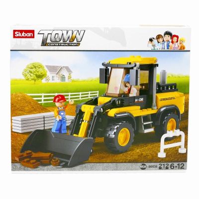 Конструктор Sluban Бульдозер 212 деталей (M38-B0538)