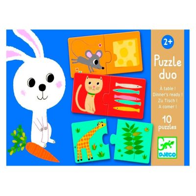 Гра дитяча DJECO Хто що їсть (DJ08166)