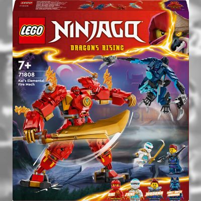 Конструктор LEGO NINJAGO Робот вогняної стихії Кая (71808)