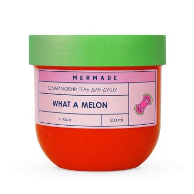Слаймовий гель для душу Mermade What a Melon 200 г (MRSG01)