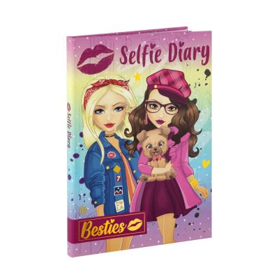 Щоденник Besties з чарівною ручкою фіолетовий А5 (961022)