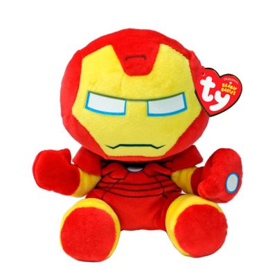 М’яка іграшка TY Marvel Залізна людина 15 см (44005)