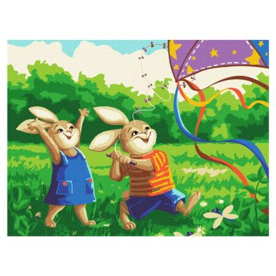 Картина за номерами Brushme Ігри на природі (KBS0128)