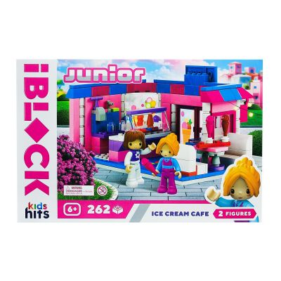 Конструктор IBLOCK Junior Kids hits Кафе-морозиво 262 деталі (KH08/003/3)