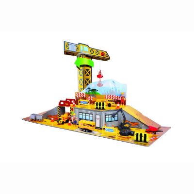 Ігровий набір Maisto Mini Work Machines Будівельний майданчик (12571)