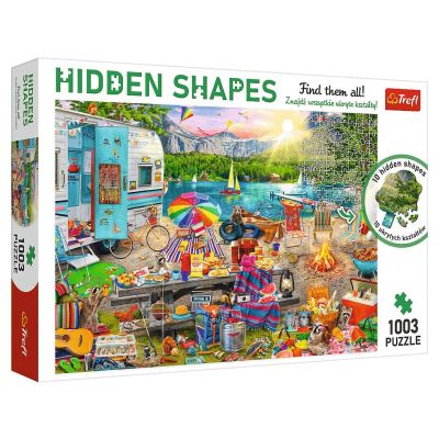 Пазл Trefl Hidden shapes Подорож у трейлері 1003 елементи (10677)