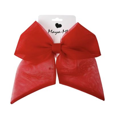 Заколка Мауа-МІ Бантик Невагомість червоний (0199-0147-9-1)