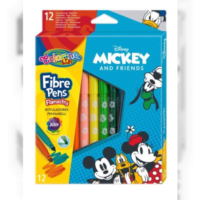 Фломастери Colorino Disney Міккі Маус 12 кольорів (89939PTR)