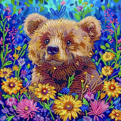 Алмазна мозаїка Brushme Ведмежа (BH035)
