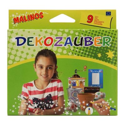 Фломастери Malinos Магія декору 9 кольорів (MA-300034)