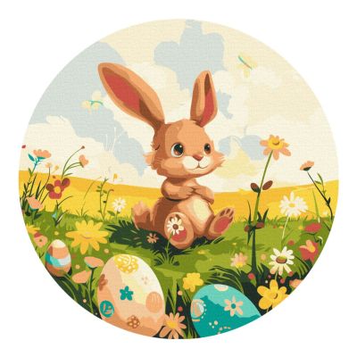 Картина за номерами Brushme Великодній кролик (RC00079M)