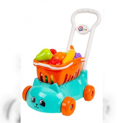 Ігровий набір Technok Візочок для супермаркету блакитний (7570)
