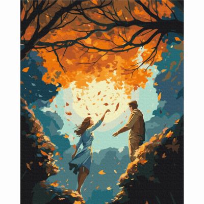 Картина за номерами Brushme Миттєвість (BS53893)