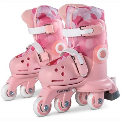 Роликові ковзани YVolution Twista рожеві (YC01P4)