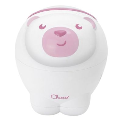 Нічник-проєктор Chicco Полярне ведмежа рожевий 2 в 1 (11558.10)