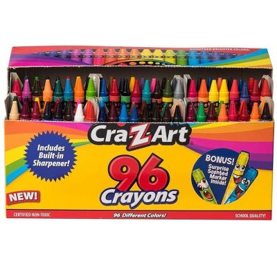 Крейда воскова Cra-Z-Art з точилкою 96 шт (10246CRA)