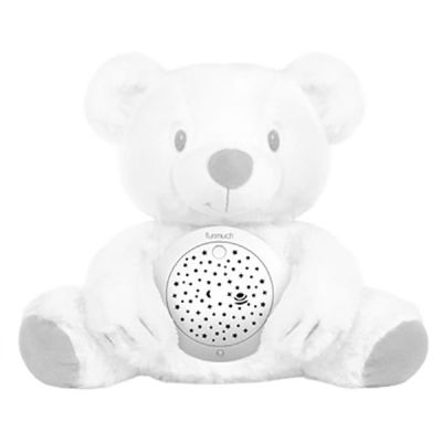 Нічник Funmuch Білий ведмедик з проектором (FM666-43)