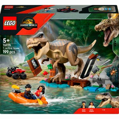 Конструктор LEGO Jurassic World Втеча річкою від тиранозавра (76975)
