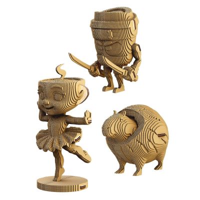 3D пазл Cartonic Ballerina Cappuccina and friends 3 в 1 (CARTBALLER)