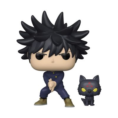 Фігурка Funko Pop Jujutsu Kaisen Мегумі з собакою (61360)