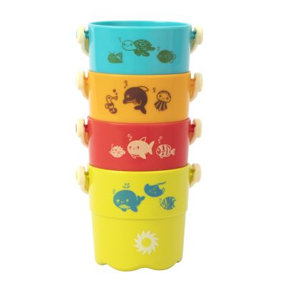 Ігровий набір ​Baby Team Відерця 4 штуки (8859)