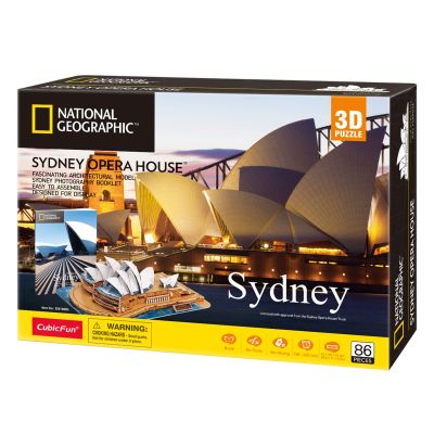 Тривимірний пазл CubicFun National Geographic Сідней (DS1088h)