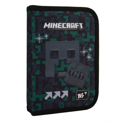 Пенал Yes HP-03 Minecraft watch out одинарний з клапаном (533664)
