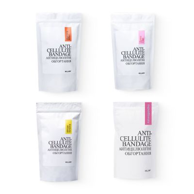 Набір антицелюлітних розігрівальних обгортань Hillary Heating Anti-Cellulite Wrap Set