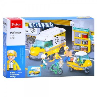Конструктор Sluban Міська серія Спецтехніка 255 деталей (M38-B1290)