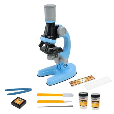 Набір для дослідів Країна Іграшок Мікроскоп синій (1013A-1/2)