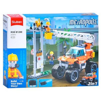 Конструктор Sluban Місто Спецтехніка 273 деталей (M38-B1288)
