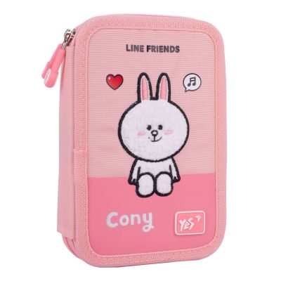 Пенал твердий Yes HP-01 Line Friends Pretty Choco and Cony (533638)