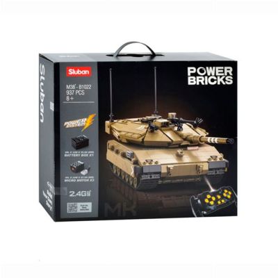 Конструктор Sluban Танк 937 деталей (M38-B1022)