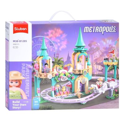 Конструктор Sluban Парк розваг 448 деталей (M38-B1285)