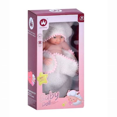 Пупс Limo Toy в білій ковдрі (W10T-03-07E/1)