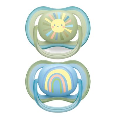 Пустушка Avent Ultra Air ортодонтична 2 шт (SCF085/58)