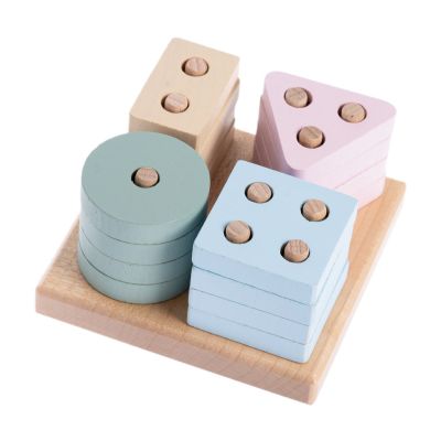 Розвивальна іграшка Cubika Геометричний сортер LSG-6 (15870)