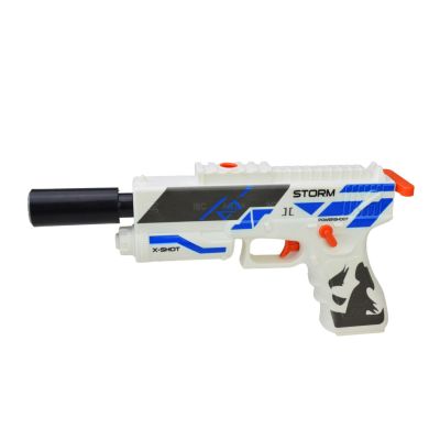 Бластер Країна Іграшок З гелевими кулями Білий з блакитним (623-1/2)