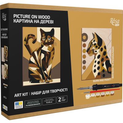 Набір для випалювання Rosa Start Cats 2 (N000155)