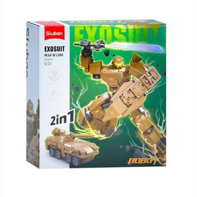 Конструктор Sluban Робот-танк 233 деталей (M38-B1280)